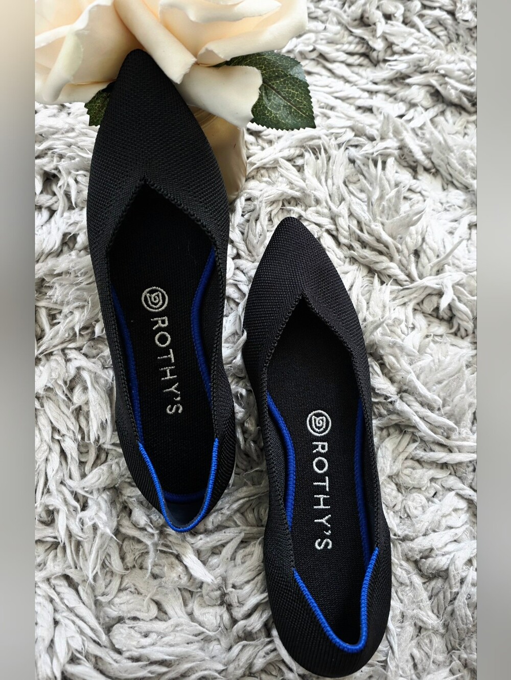 Rothy's Point II Flats Sz. 8